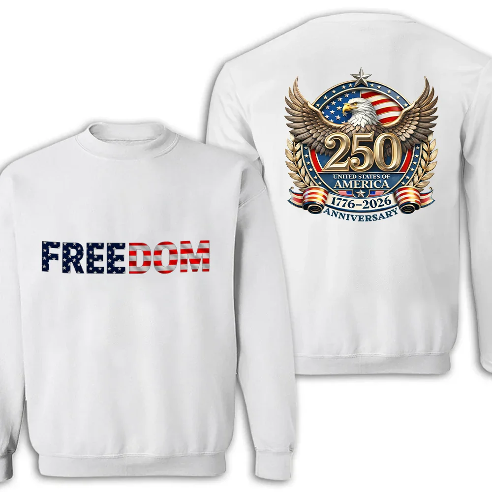250th Anniversary Eagle US Independence Day - T Shirt - Image 5