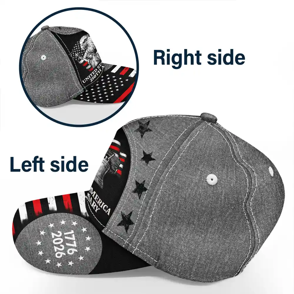 250th Anniversary US Independence Day Eagle - Classic Cap - Image 3