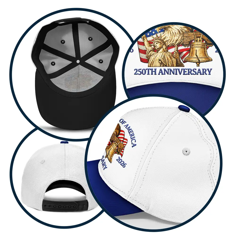 250th Anniversary US Liberty Bell Eagle - Classic Cap - Image 5