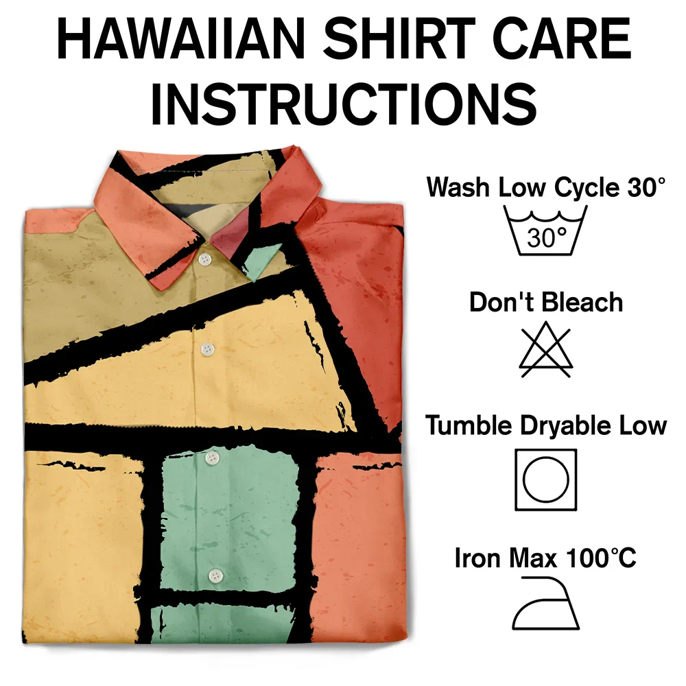 3D Cartoon Kid This Papa Grandpa Dad Belong To - Personalized Hawaiian Shirt - Image 7