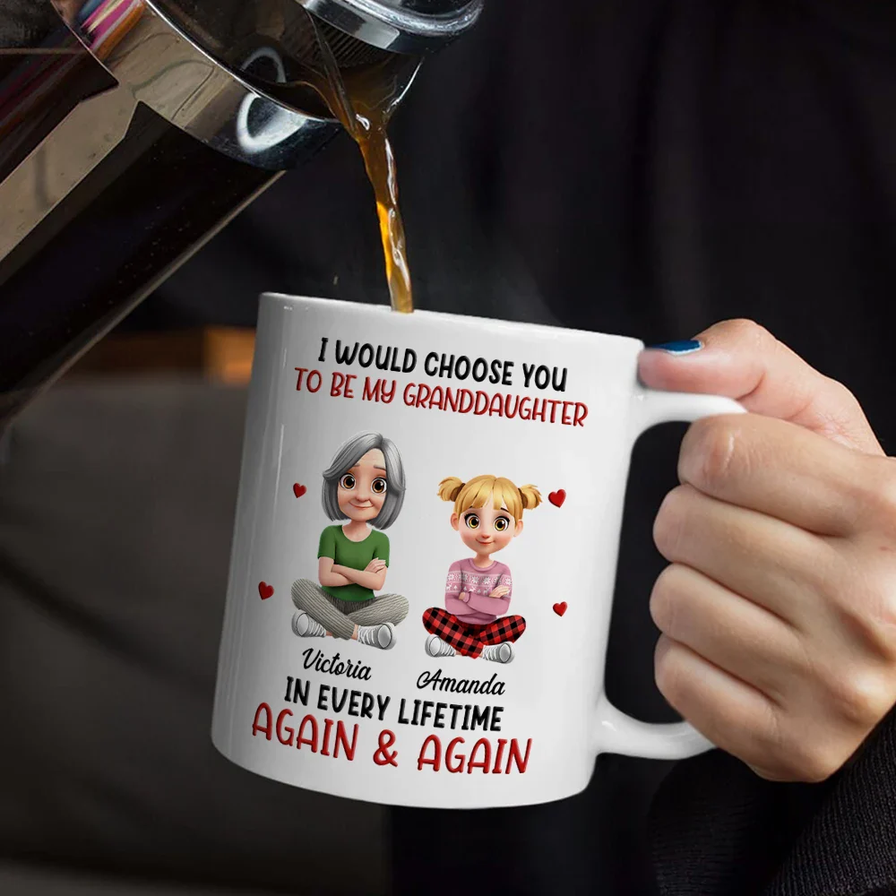 3D Effect I Would Choose You In Every Lifetime - Personalized Mug - Image 6