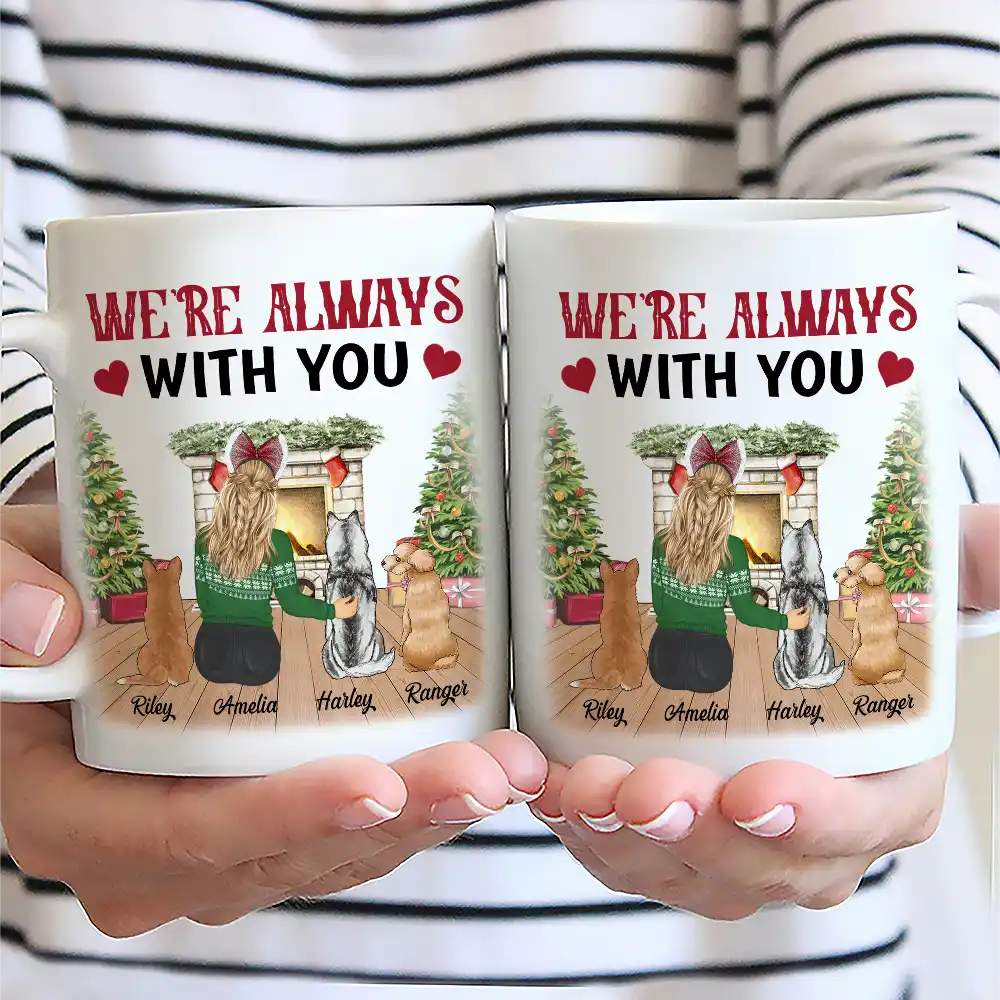 A Bond That Can't Be Broken Dog Lovers Christmas - Personalized Mug - Image 2