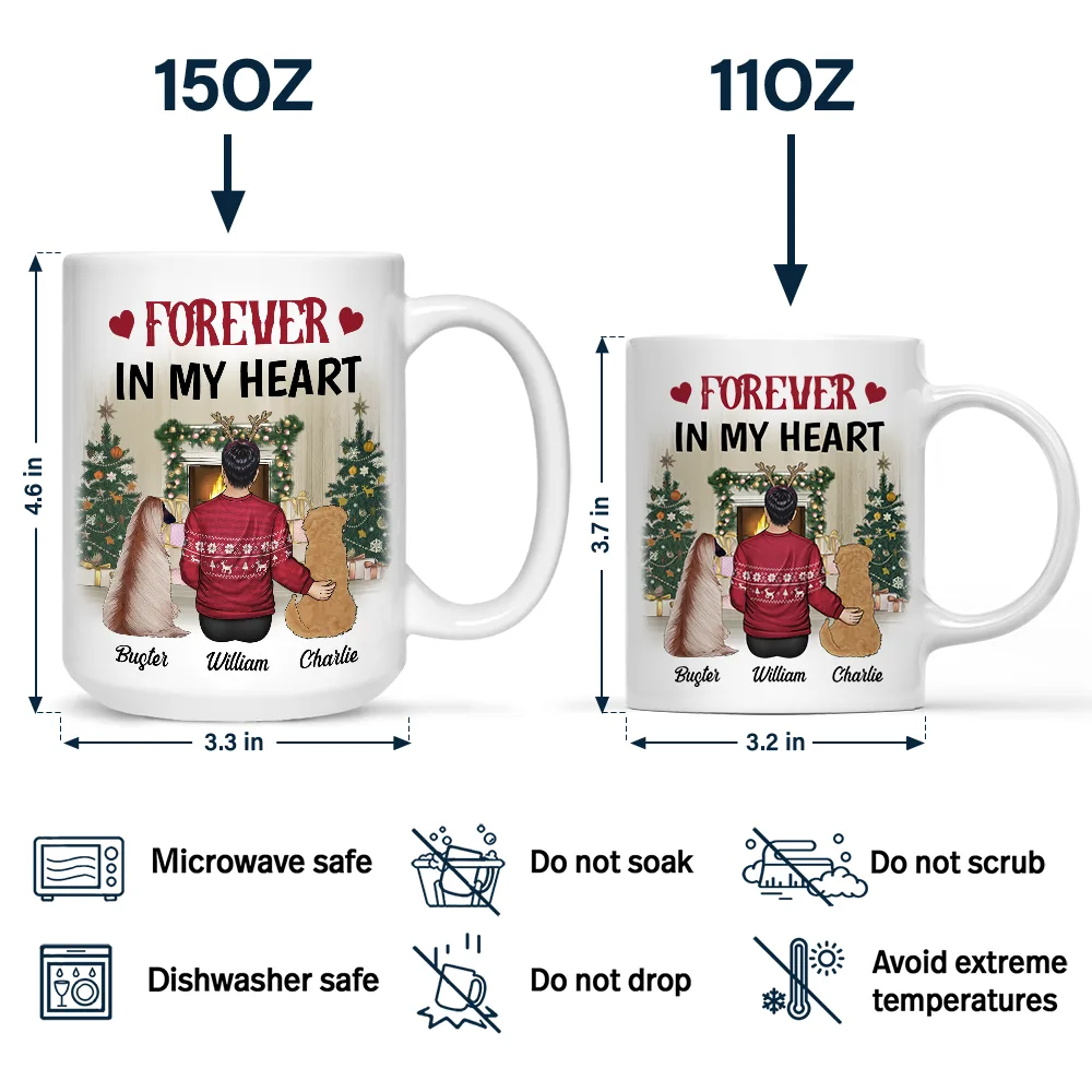 A Bond That Can't Be Broken Dog Lovers Christmas - Personalized Mug - Image 4