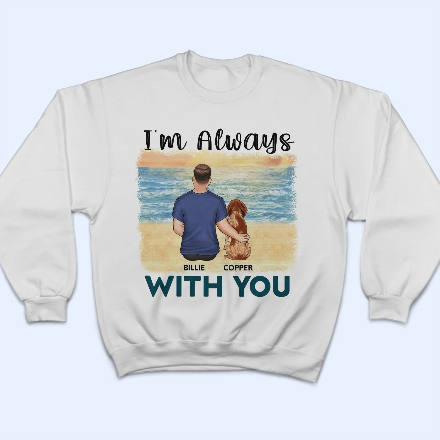 A Bond That Can't Be Broken - Gift For Dog Lovers, Dog Mom, Dog Dad - Personalized T Shirt - Image 6