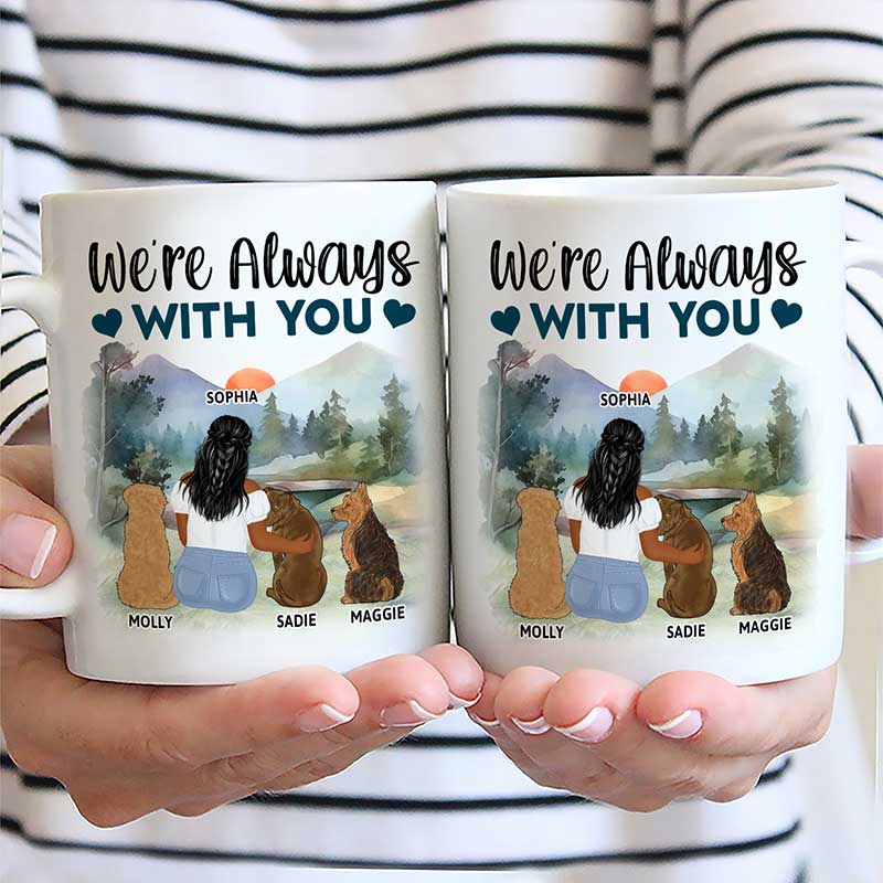 A Bond That Can't Be Broken - Gift For Dog Lovers, Dog Mom - Personalized Mug - Image 3