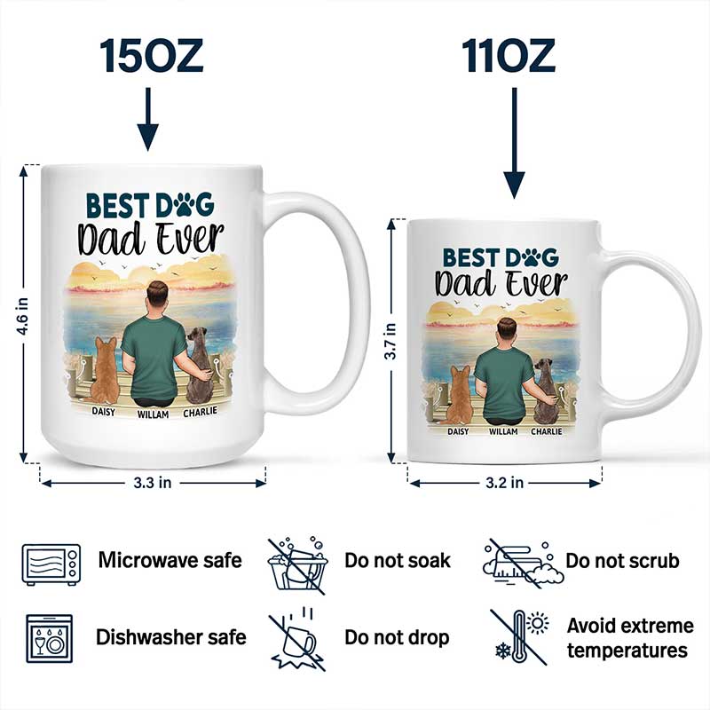 A Bond That Can't Be Broken - Gift For Dog Lovers, Dog Mom - Personalized Mug - Image 5