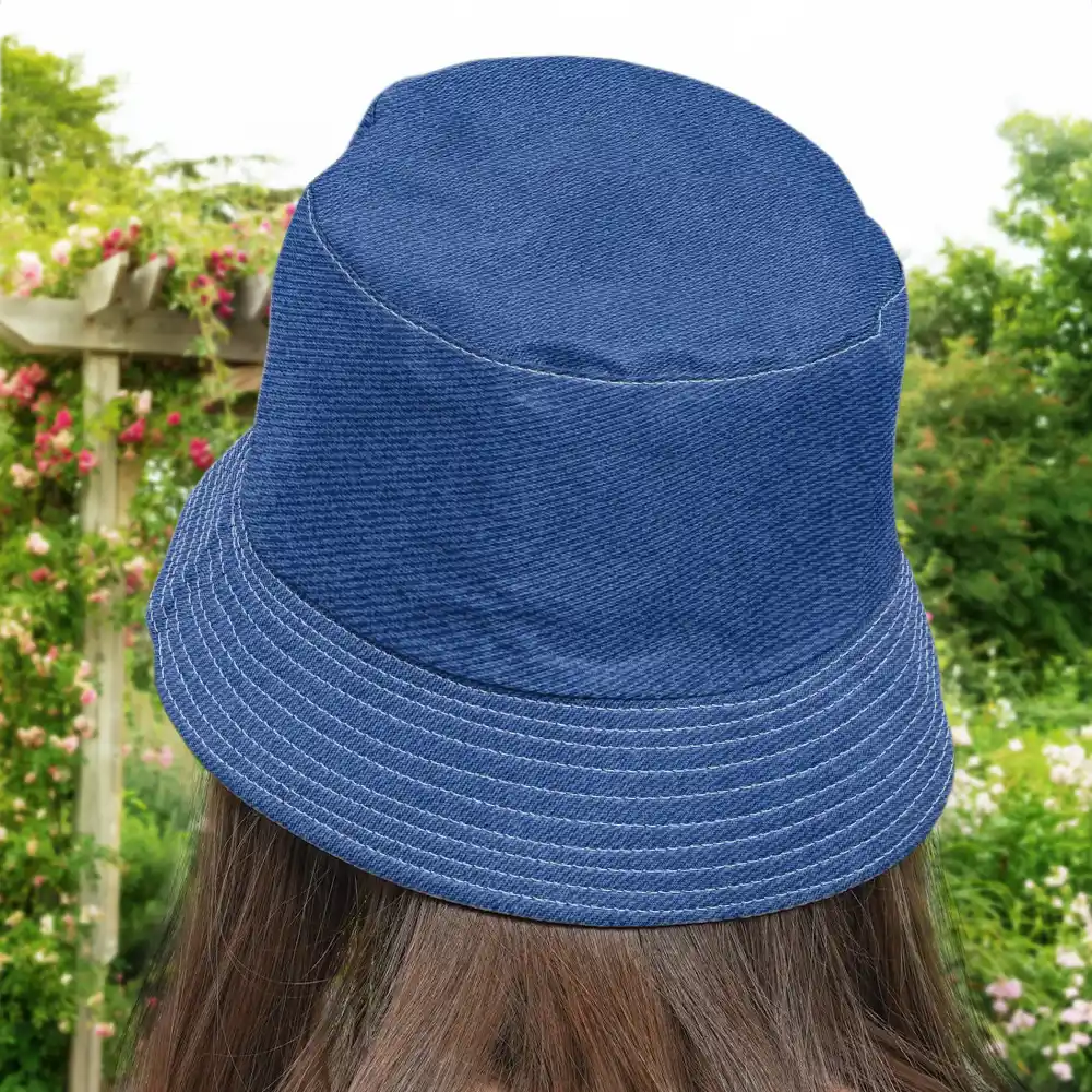 A Man And His Cat - Personalized Bucket Hat - Image 4