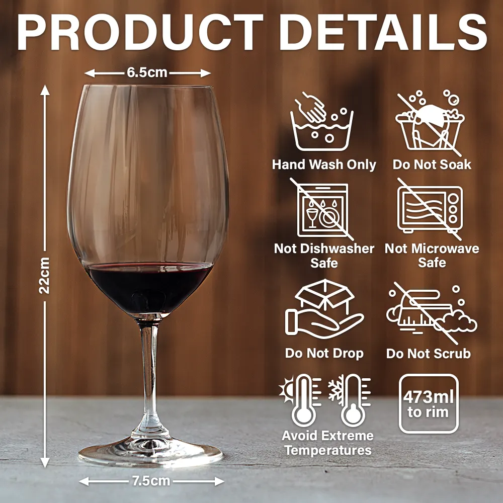 A Woman Cannot Survive - Personalized Wine Glass - Image 5