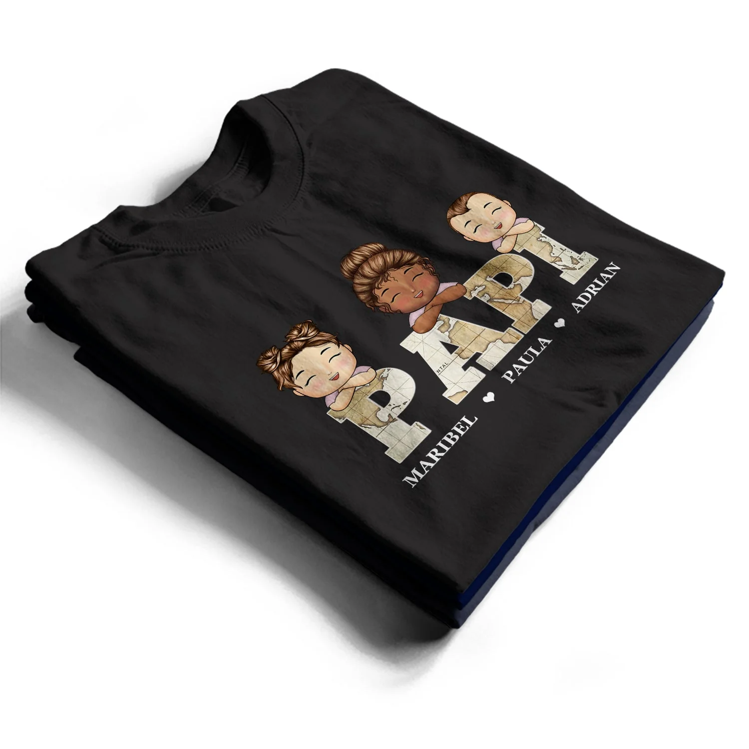 Abuelo Abuelito Tito Tata Yayo Abue Agüelo Viejo Viejito Papá - T Shirt Personalizado - Image 2