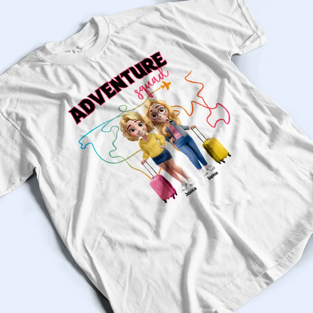 Adventure Buddies 3D Effect - Personalized T Shirt - Image 3