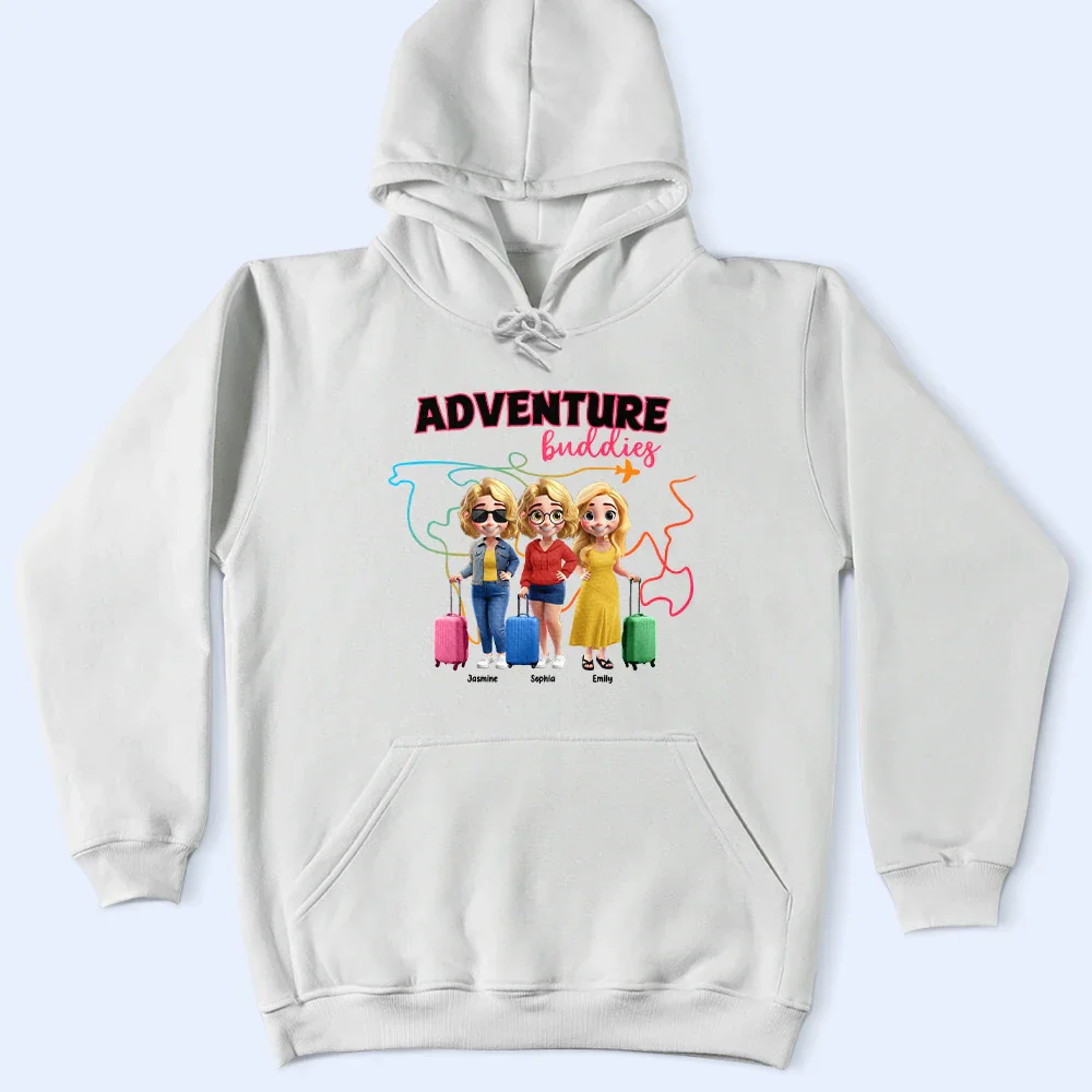 Adventure Buddies 3D Effect - Personalized T Shirt - Image 4