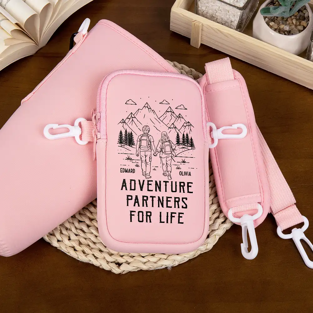 Adventure Partners For Life - Personalized Bottle Carrier Bag - Image 4