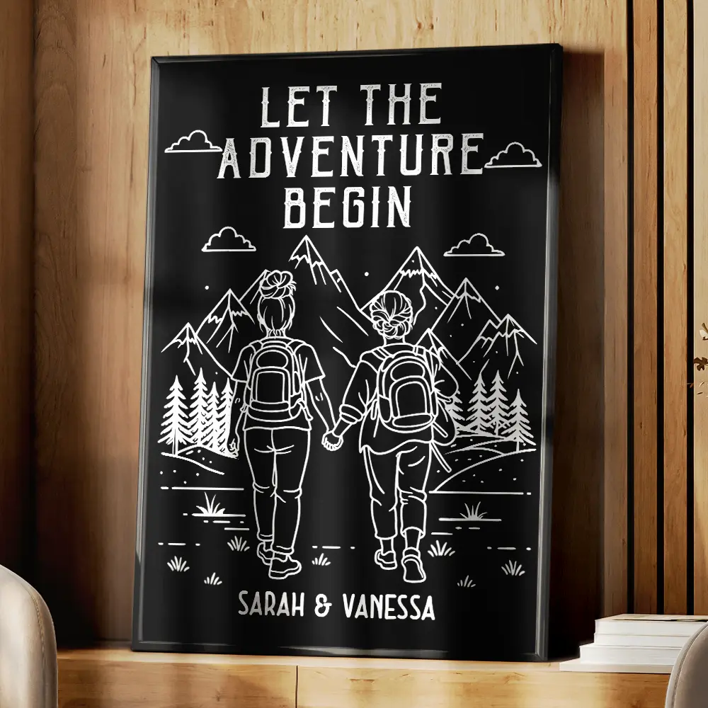Adventure Partners For Life - Personalized Poster - Image 4