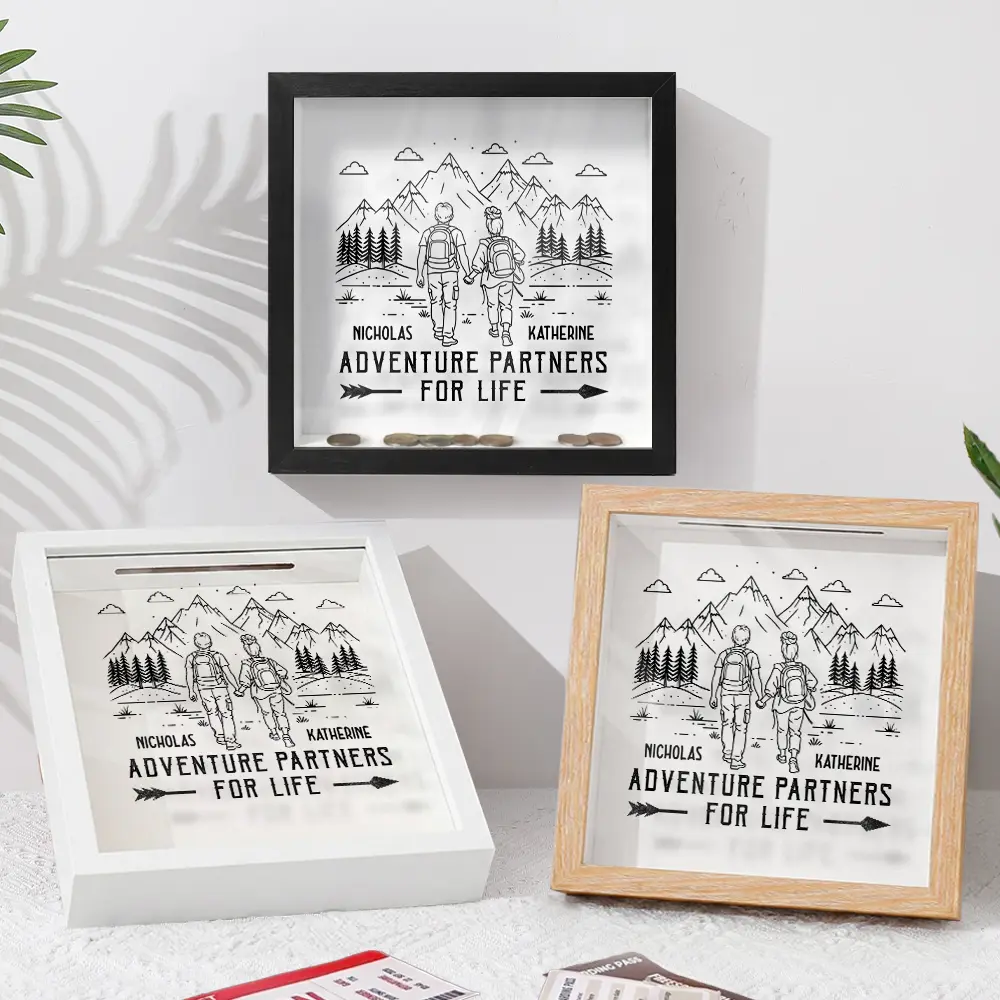 Adventure Partners For Life - Personalized Ticket Memory Box - Image 3