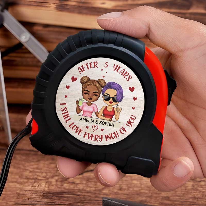 After All These Years I Still Love Every Inch Of You - Personalized Tape Measure - Image 3