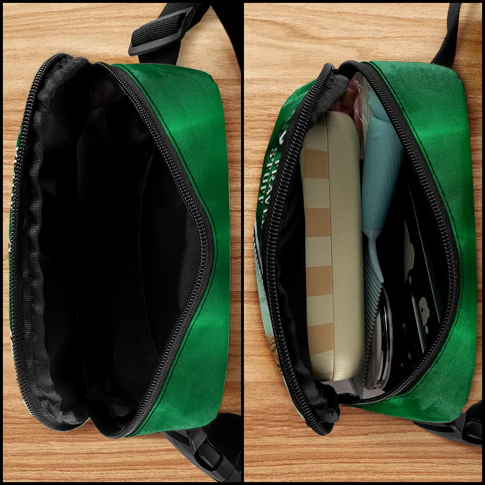 All My Travel Crap - Personalized Crossbody Belt Bag - Image 4