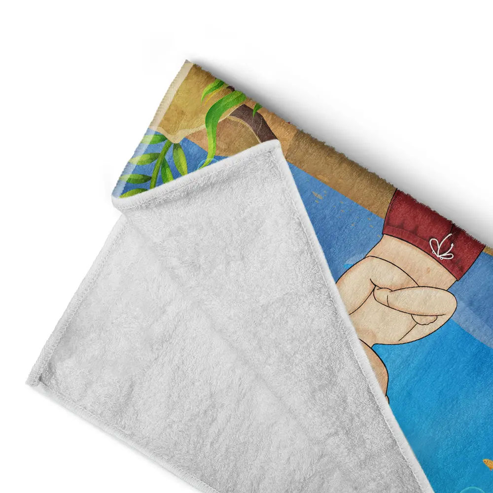 Alphabet Name Kid - Personalized Beach Towel - Image 4