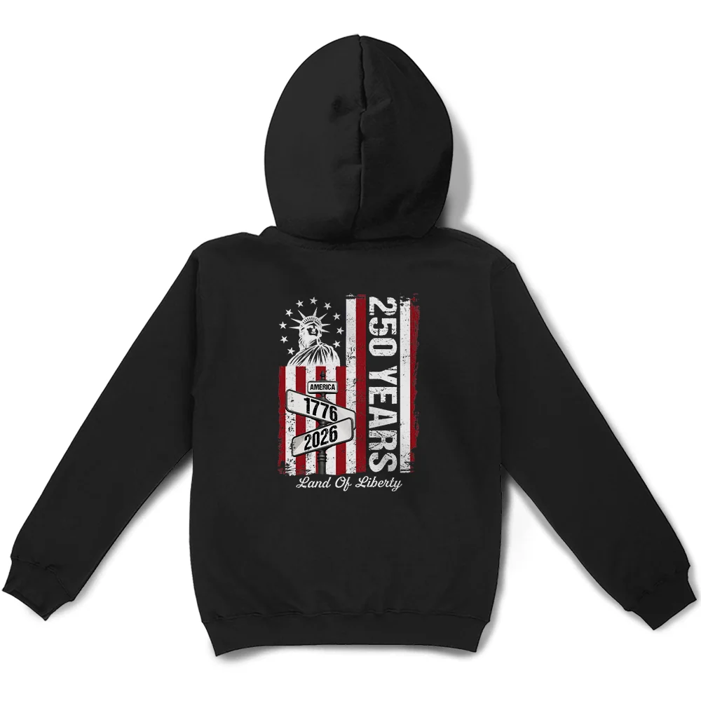 America 250 Land Of Liberty - T Shirt - Image 2