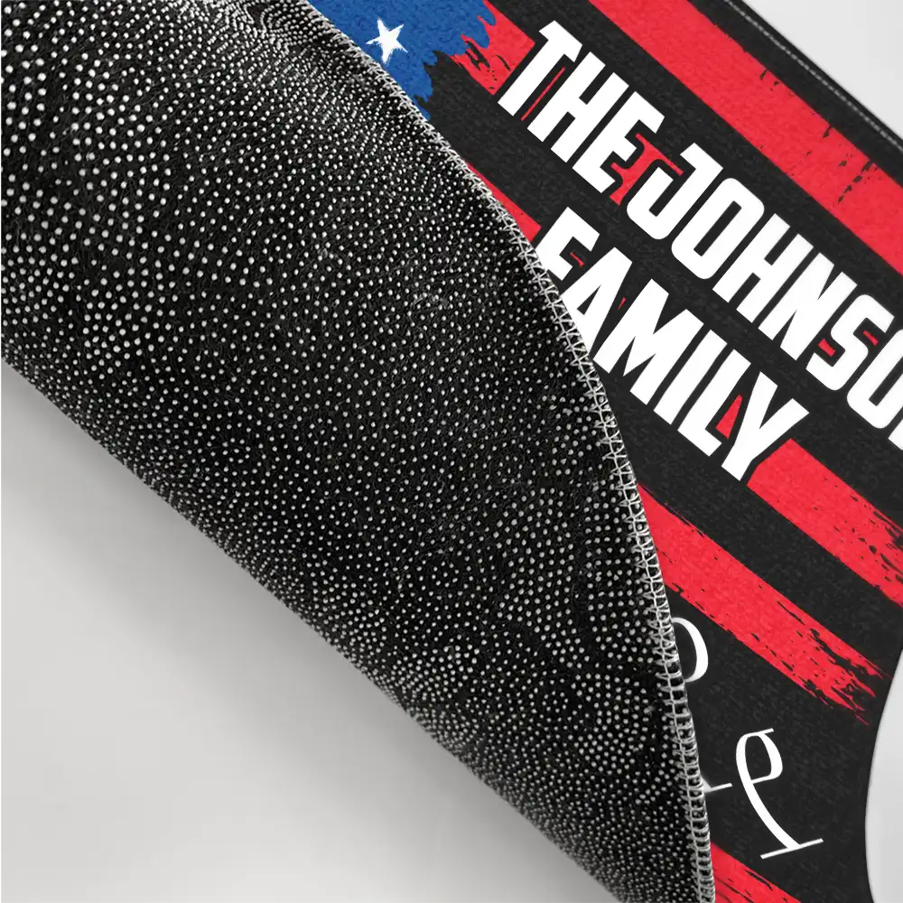 America 250 We The People Handprints - Personalized Doormat - Image 3