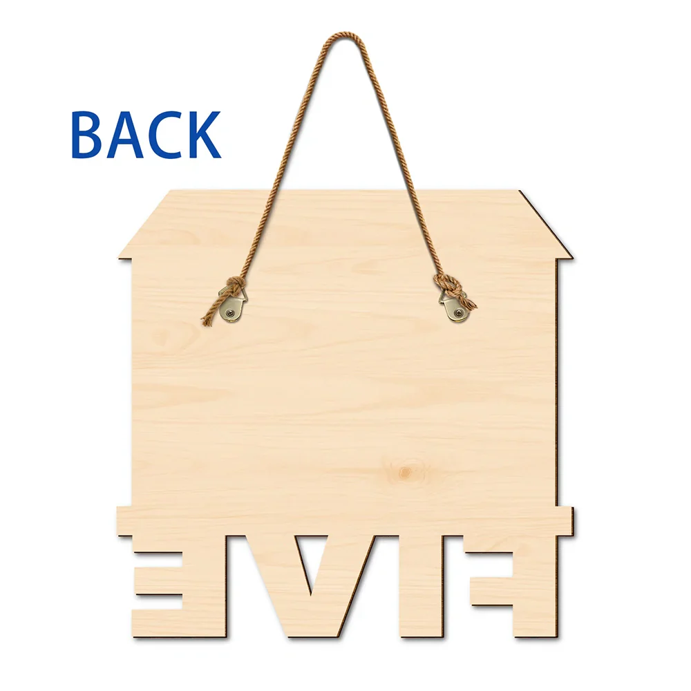 And Then There Were - Personalized Custom Shaped Wood Sign - Image 6