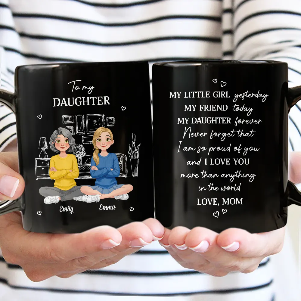 Animate My Daughter Son Forever - Personalized Mug - Image 3