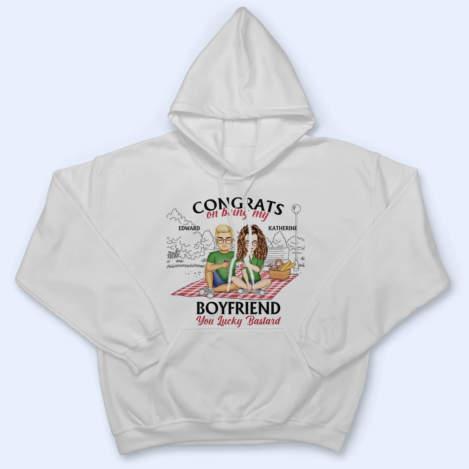 Annoying Each Other Still Going Strong Cartoon - Birthday, Anniversary, Loving Gift For Couple, Husband, Wife, Parents - Personalized T Shirt - Image 4