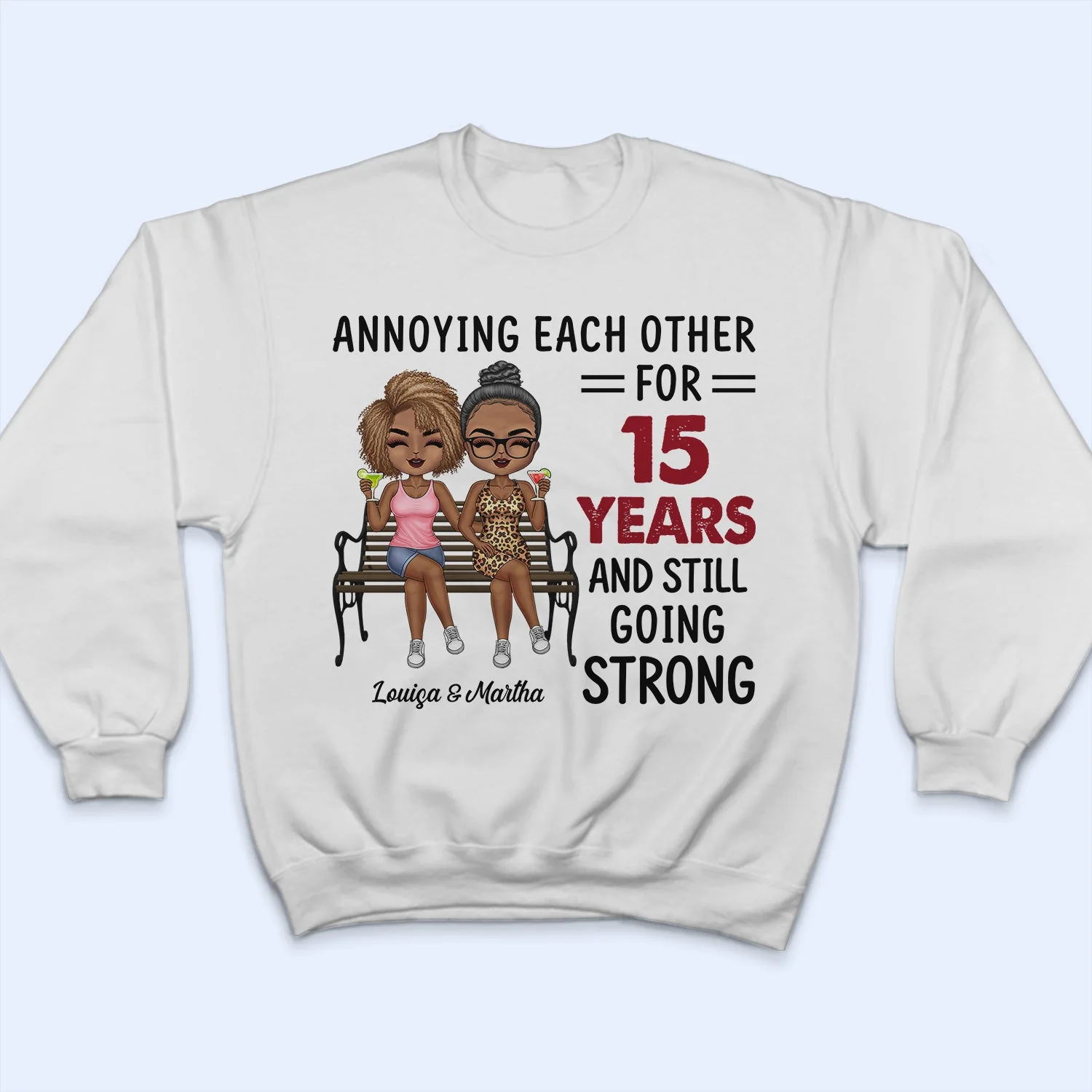 Annoying For Many Years And Still Going Strong Husband Wife - Couple Gift - Personalized Custom T Shirt - Image 5