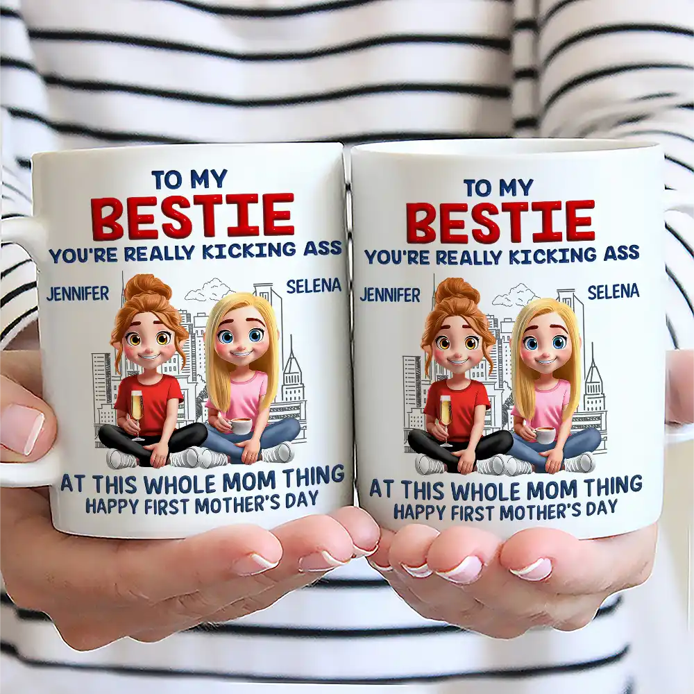 At This Whole Mom Thing - Personalized Mug - Image 2