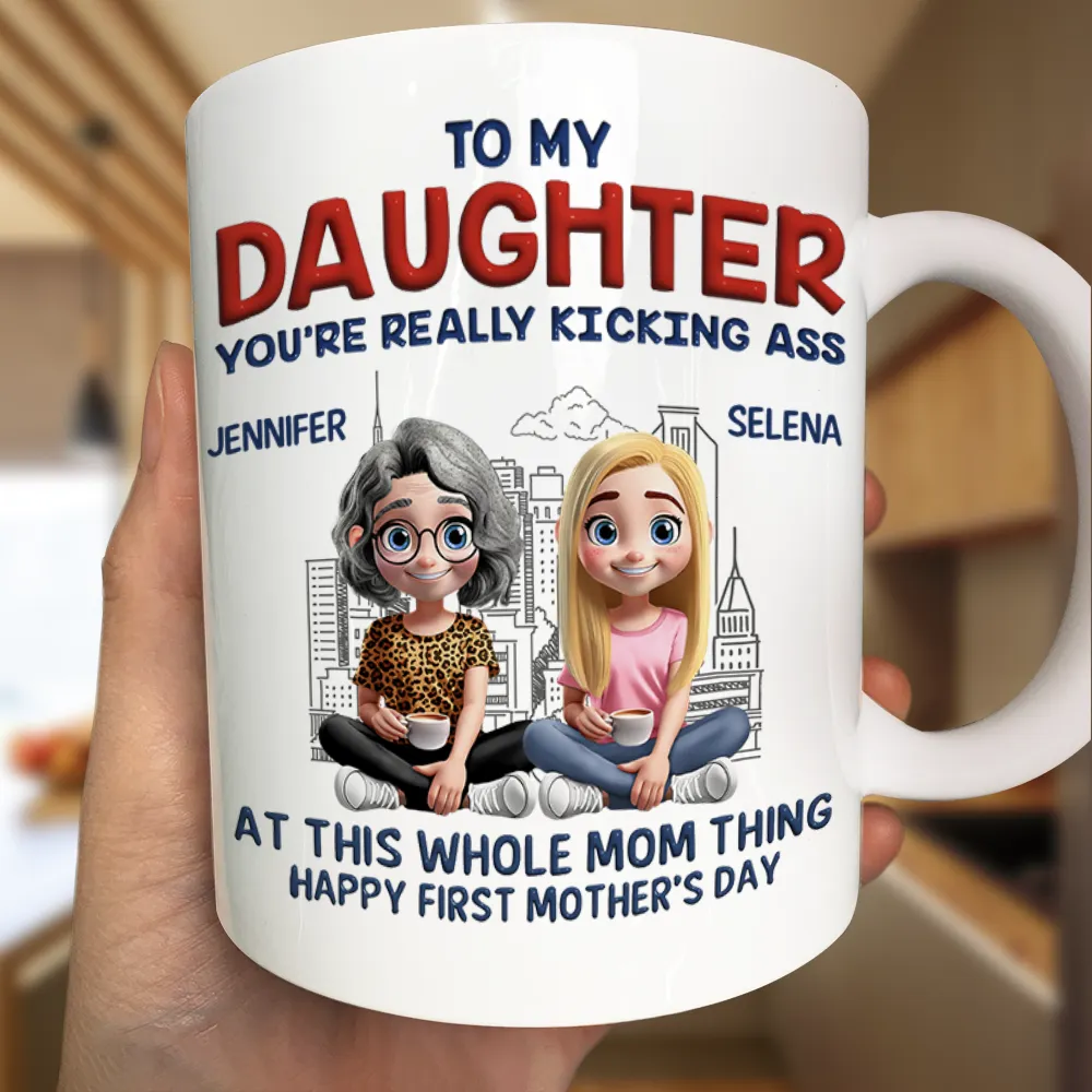 At This Whole Mom Thing - Personalized Mug - Image 3