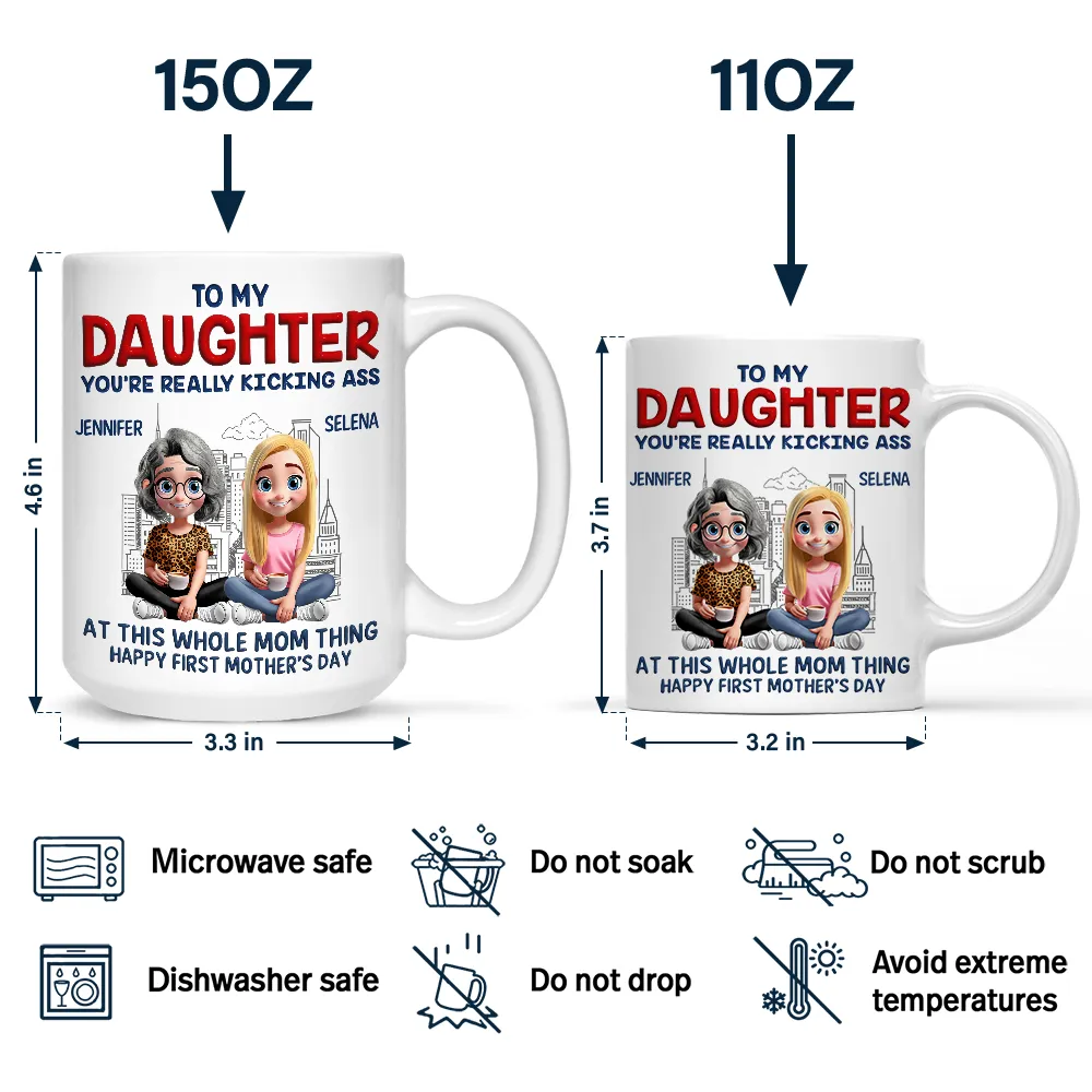 At This Whole Mom Thing - Personalized Mug - Image 4