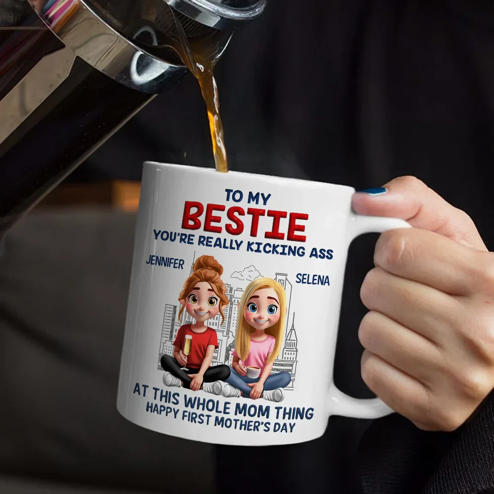 At This Whole Mom Thing - Personalized Mug - Image 5