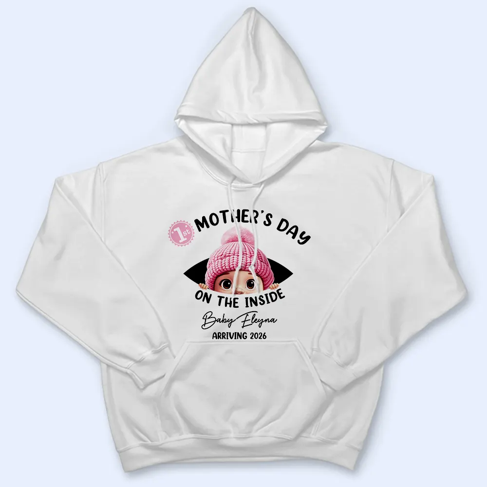 Baby First Year On The Inside With Mom - Personalized Loungewear Set - Image 4