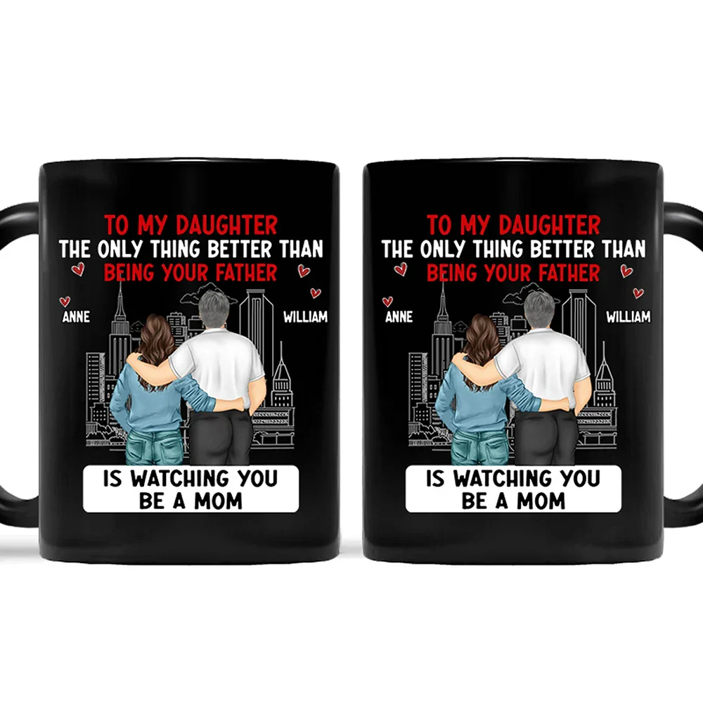 Backside Better Than Being Your Mother Father - Personalized Mug - Image 2