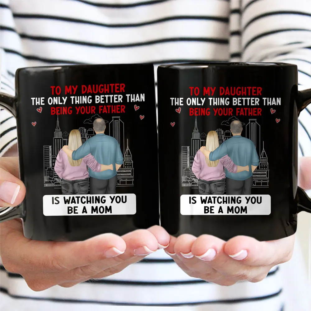 Backside Better Than Being Your Mother Father - Personalized Mug - Image 4