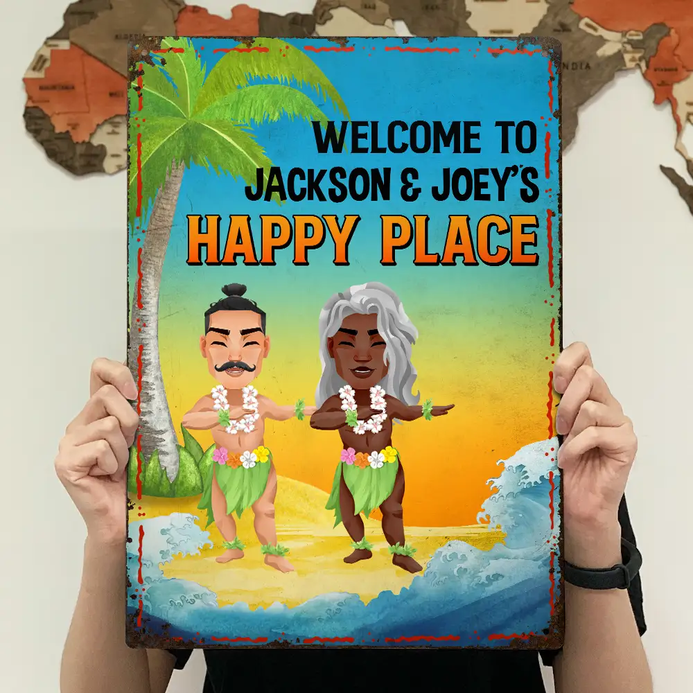 Backyard Oasis - Personalized Classic Metal Signs - Image 4