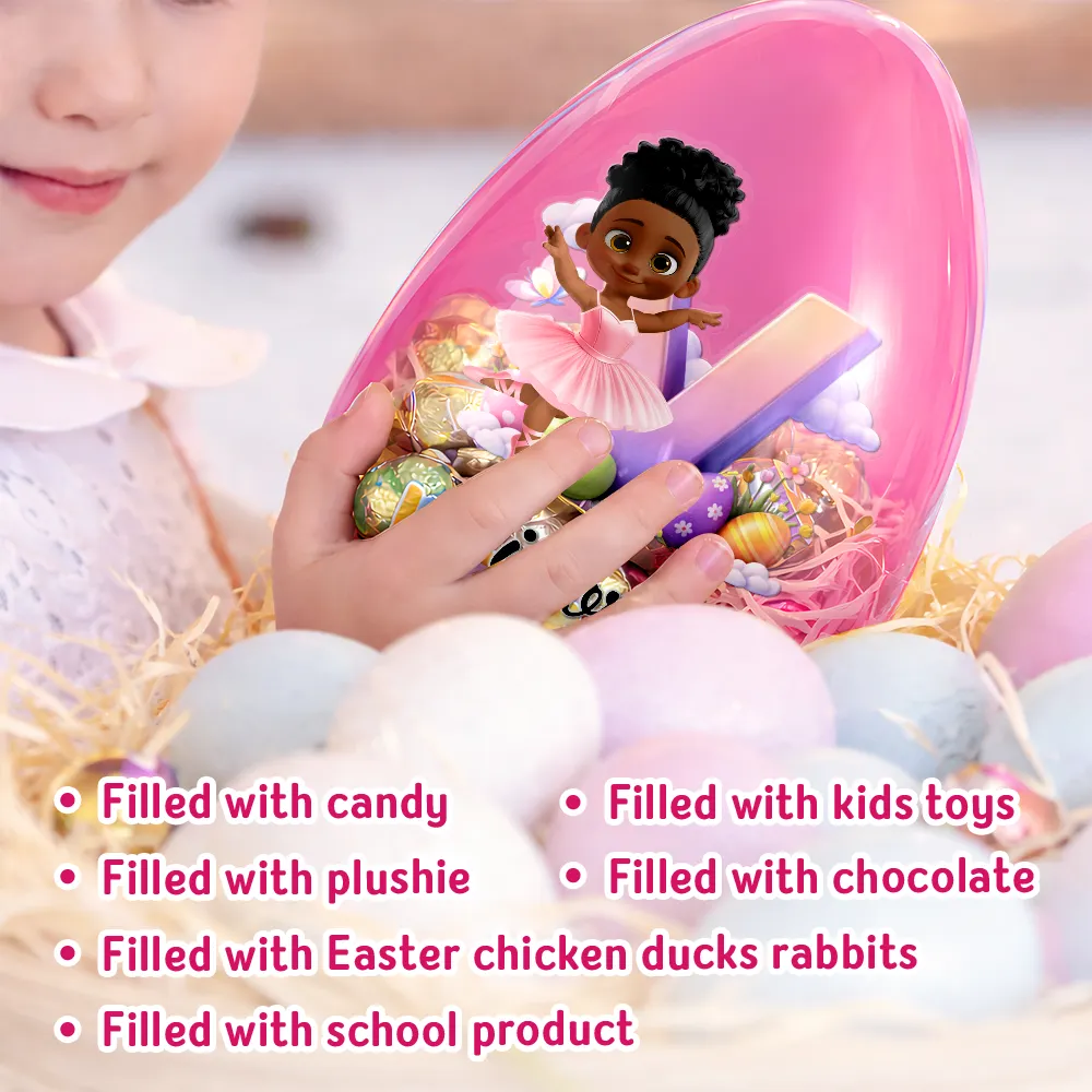 Ballerina Girl Alphabet - Personalized Fillable Egg - Image 6
