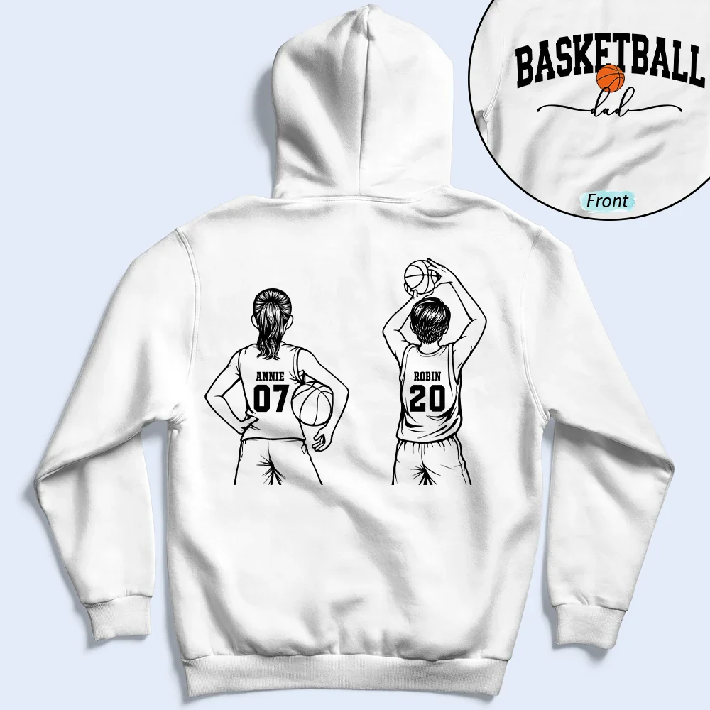 Basketball Mom - Personalized T Shirt - Image 5