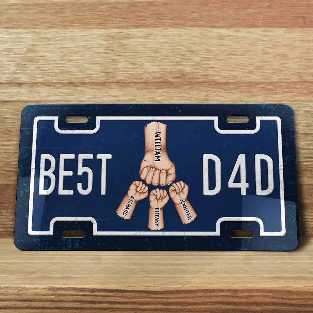 BE5T D4D - Personalized License Plate - Image 4