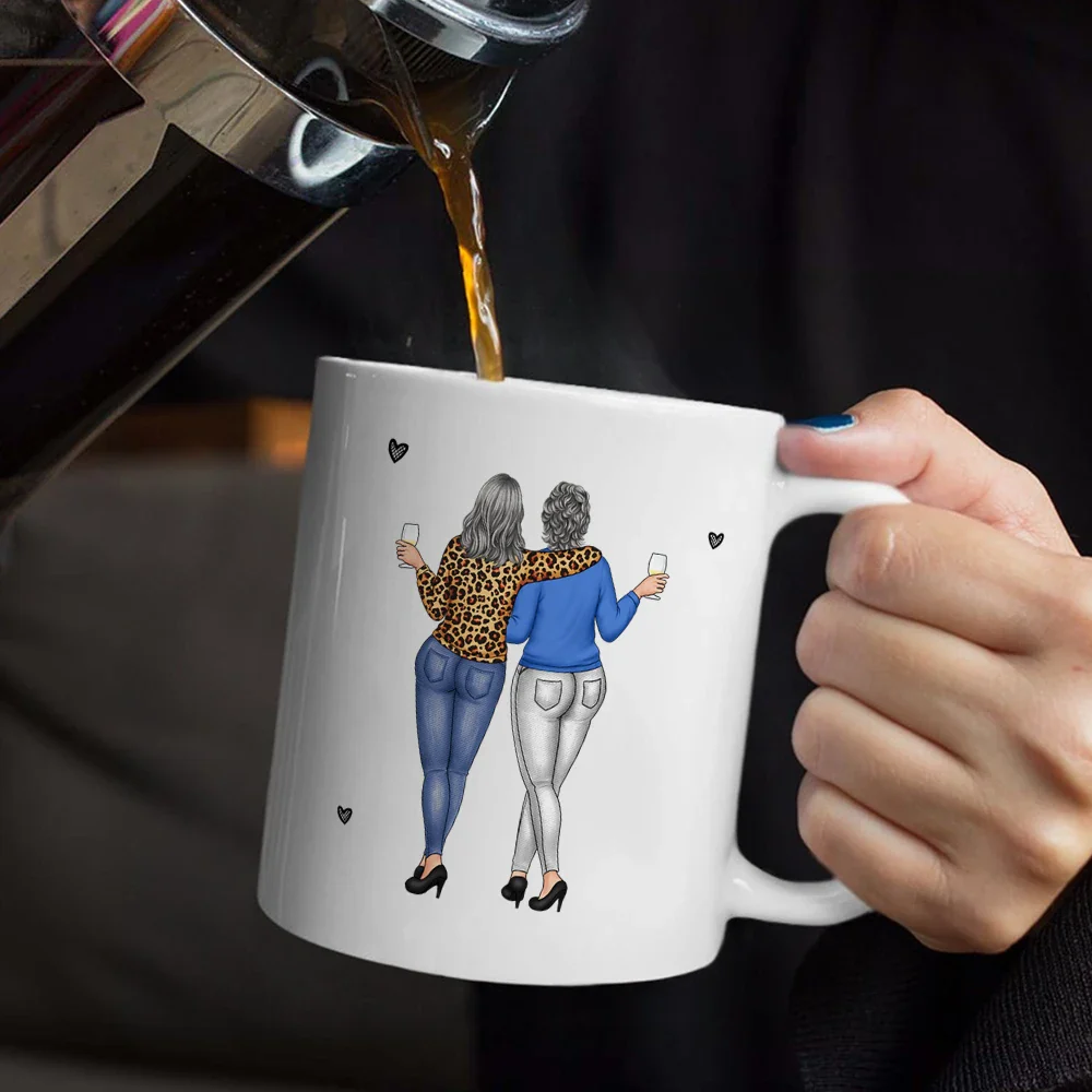 Being My Bestie Is Really The Only Gift You Need - Personalized Mug - Image 5