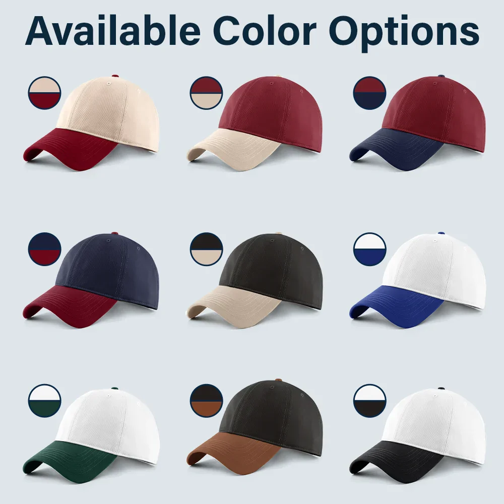 Best Dad Ever Nautical Flags Marine Code - Personalized Embroidered Two Tone Cap - Image 7