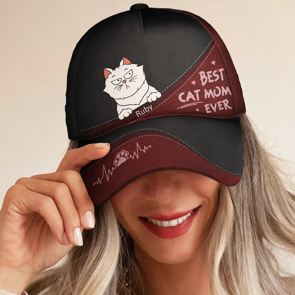 Best Dog Dad Ever Funny Cartoon Pet - Personalized Classic Cap - Image 5
