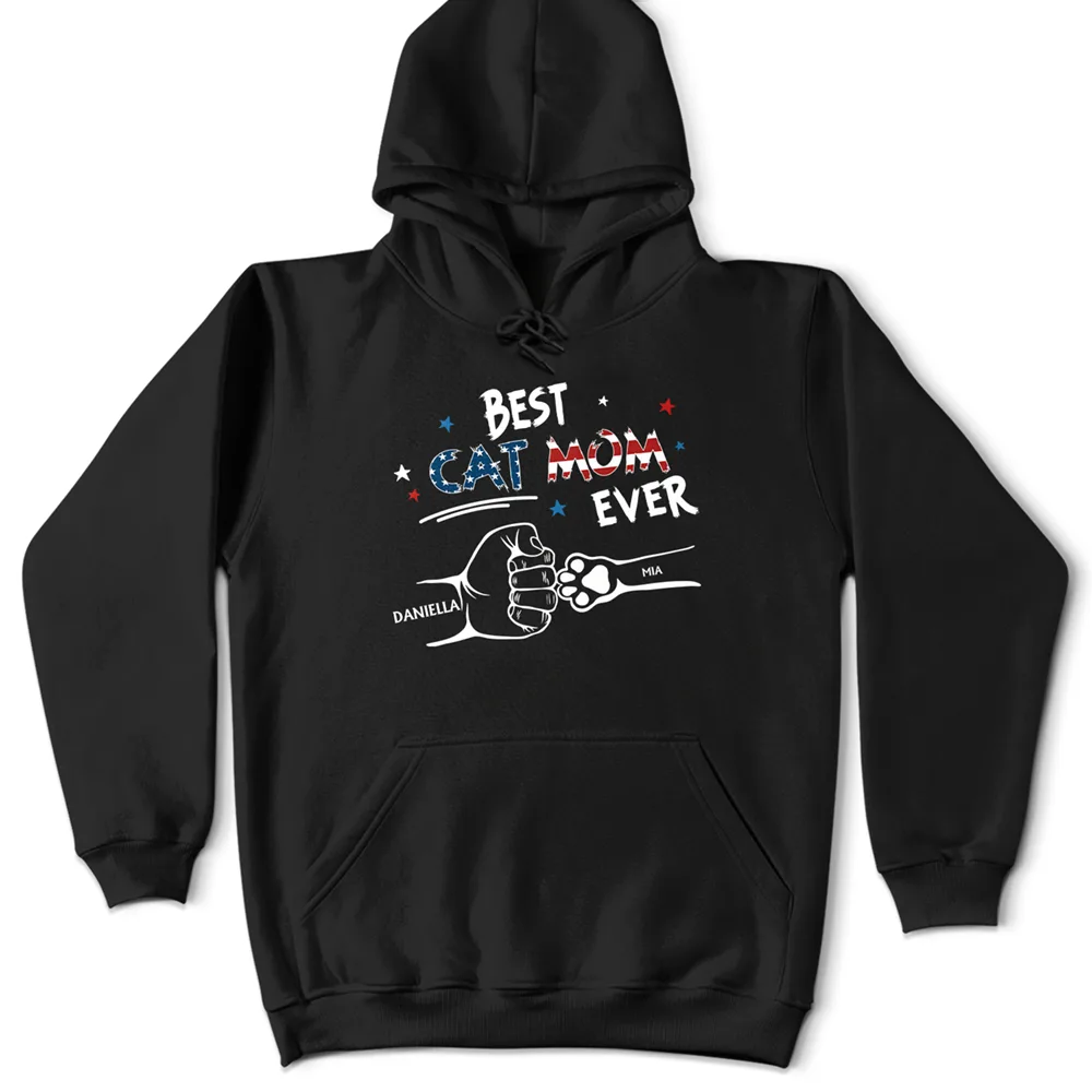 Best Dog Dad Ever Hand Punch Flag - Personalized T Shirt - Image 4