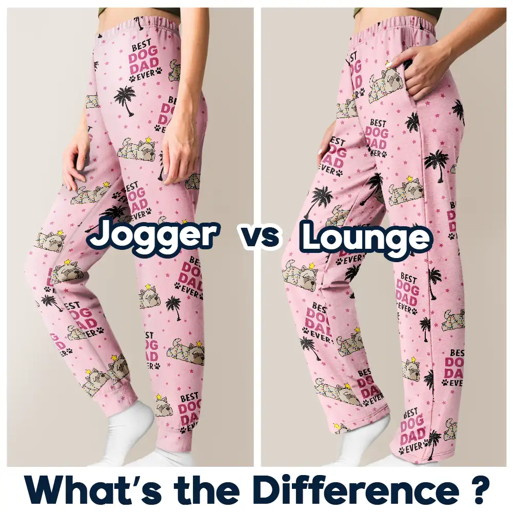 Best Dog Mom Dad Ever Lying Dog - Personalized Pajama Pants - Image 6