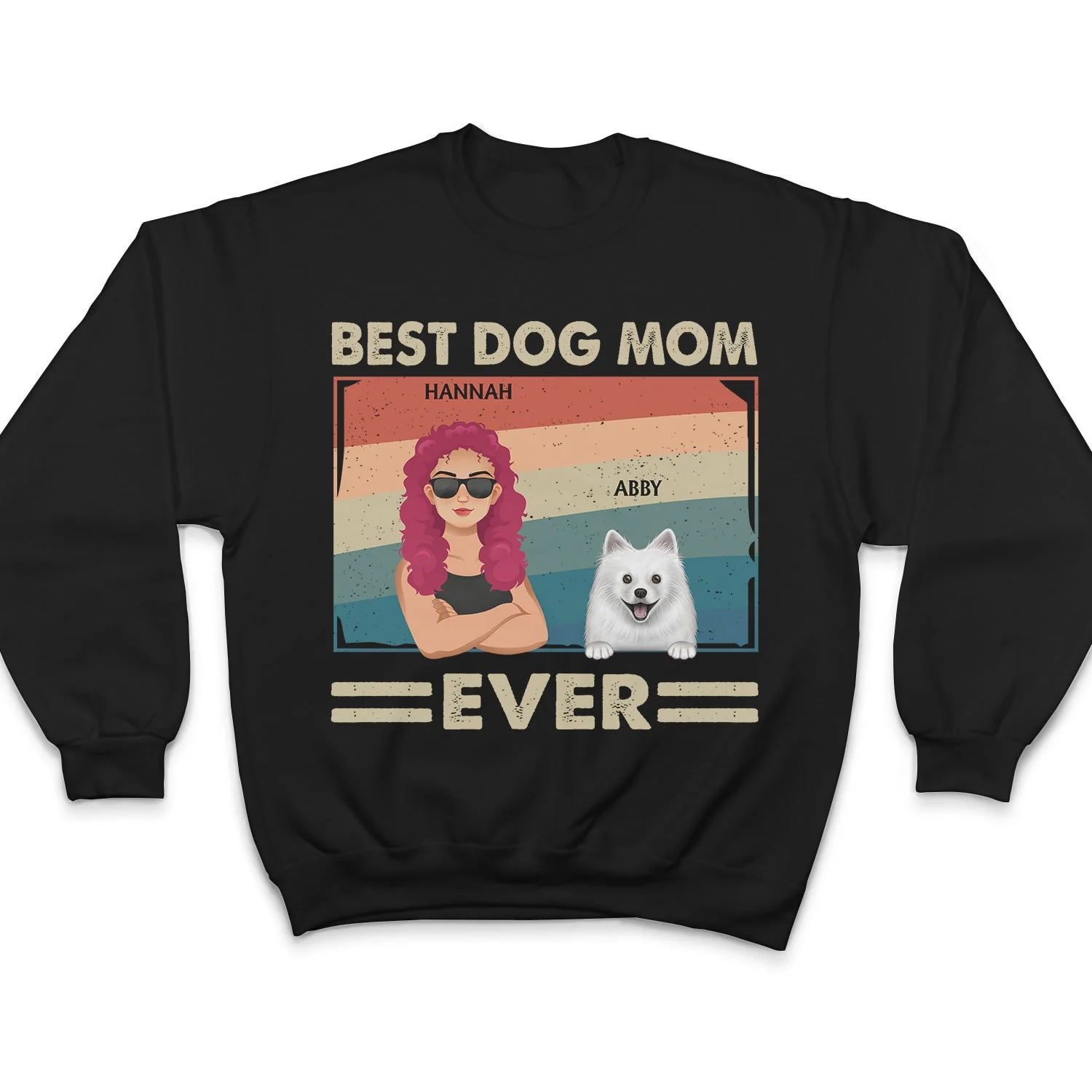 Best Dog Mom Ever - Gift For Dog Lovers, Dog Mom, Dog Dad - Personalized T Shirt - Image 5