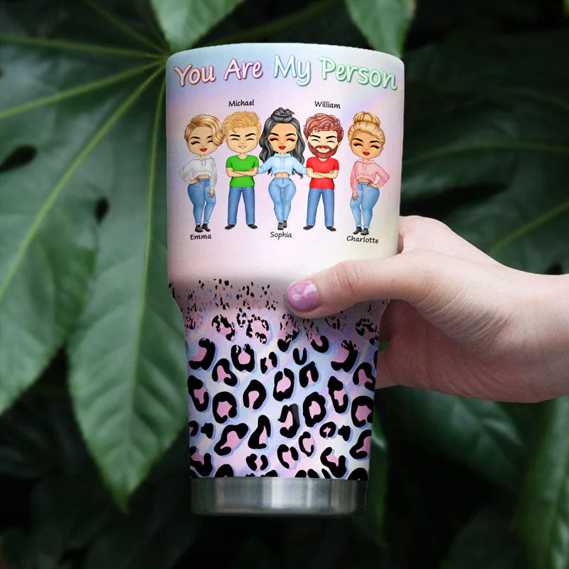 Best Friends Are The Sisters We Choose For Ourselves - Gift For BFF And Sibling - Personalized Custom 30 Oz Tumbler - Image 4