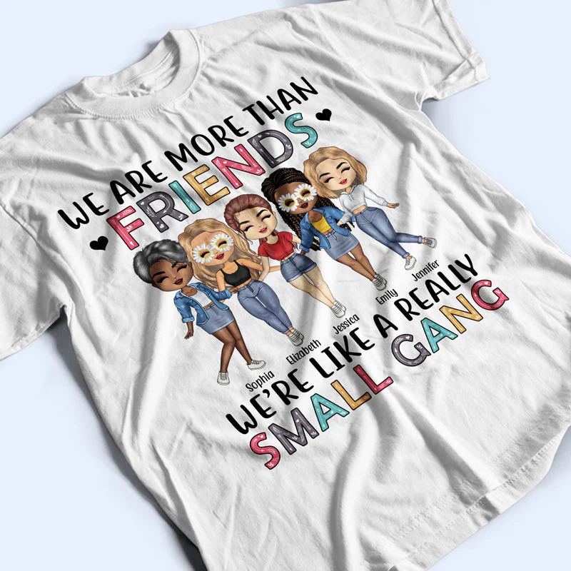 Best Friends We Are Like A Small Gang - Gift For BFF And Colleagues - Personalized Custom Hoodie - Image 3
