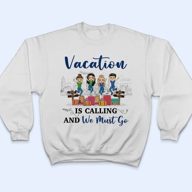Best Friends We Are Like A Small Travel Gang - Gift For Travel Lovers - Personalized Custom T Shirt - Image 5