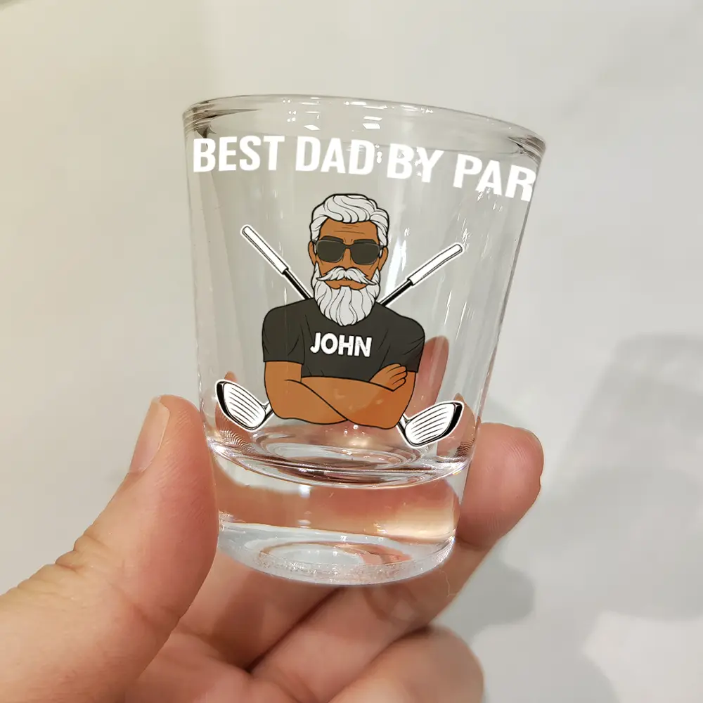 Best Shot Of The Day Golf - Personalized Shot Glass - Image 3