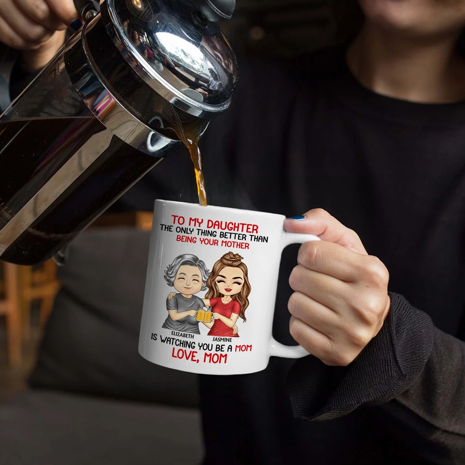 Better Than Being Your Father - Gift For Son - Personalized Mug - Image 5