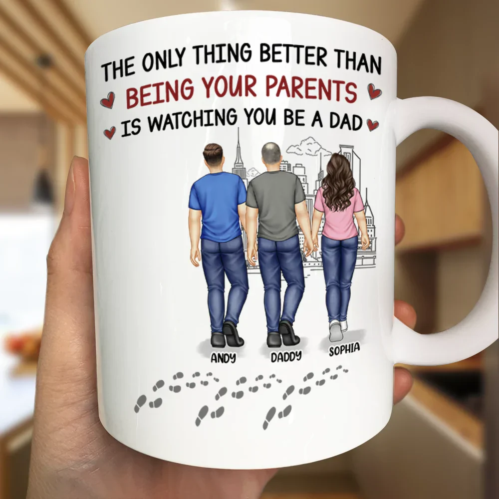 Better Than Being Your Father - Personalized Mug - Image 3
